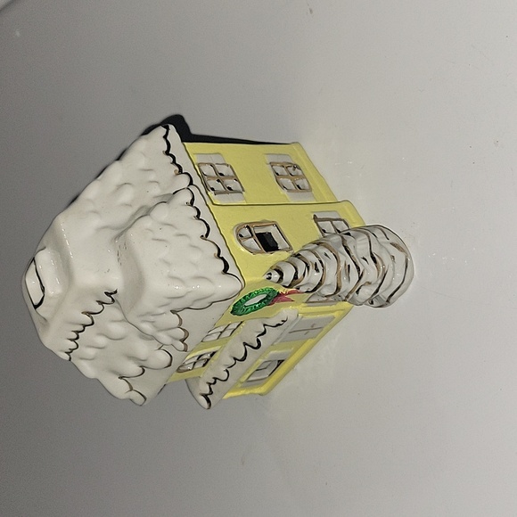 Porcelain Figurine And Candle Holder - Picture 4 of 4